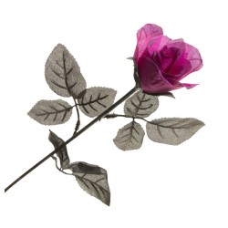 TIGE ROSE VIOLETTE HALLOWEEN 65 CM