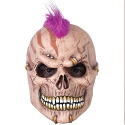 MASQUE INTEGRAL SQUELETTE PUNK 