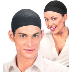 SET DE 2 FILETS A CHEVEUX POUR PERRUQUE COULEUR NOIR