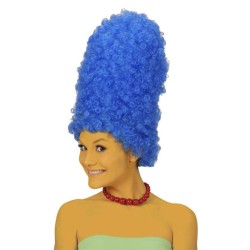 PERRUQUE CARTOON BLEUE MARGE