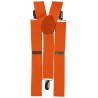 BRETELLES ELASTIQUE FLUO ORANGE 