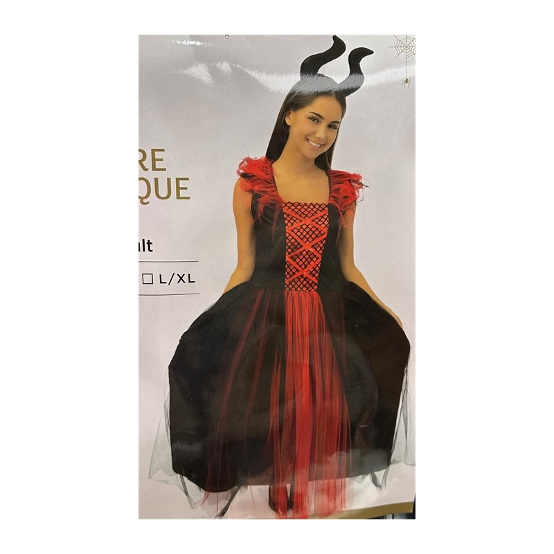 DEGUISEMENT HALLOWEEN FEMME SORCIERE MALEFIQUE TAILLE S-M DEGUISEMENT HALLOWEEN FEMME SORCIERE MALEFIQUE TAILLE S-M