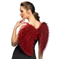 AILES D'ANGE ROUGE GLAM 55 X 50 CM 