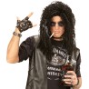 PERRUQUE MIXTE HARD ROCK CHEVEUX NOIRS LONGS ONDULES