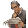 PERRUQUE VIEIL HOMME OU VIEUX CRANE CHAUVE CHEVEUX GRIS PERRUQUE VIEIL HOMME OU VIEUX CRANE CHAUVE CHEVEUX GRIS