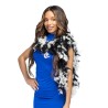 BOA PLUMES BLANC ET NOIR 80 CM 50 G BOA PLUMES BLANC ET NOIR 80 CM 50 G
