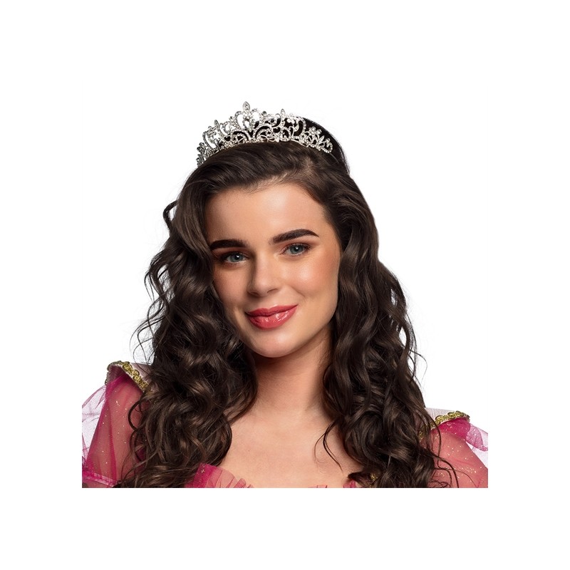 DIADEME TIARE PRINCESSE ARGENT PIERRES BRILLANTES ROYAL MARY DIADEME TIARE PRINCESSE ARGENT PIERRES BRILLANTES ROYAL MARY