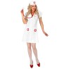 DEGUISEMENT INFIRMIERE TAILLE XS ROBE + COIFFE DEGUISEMENT INFIRMIERE TAILLE XS ROBE + COIFFE
