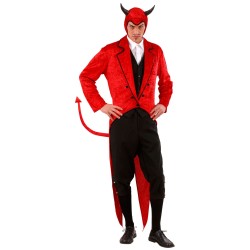 QUEUE DE DIABLE ROUGE FLEXIBLE 88 CM