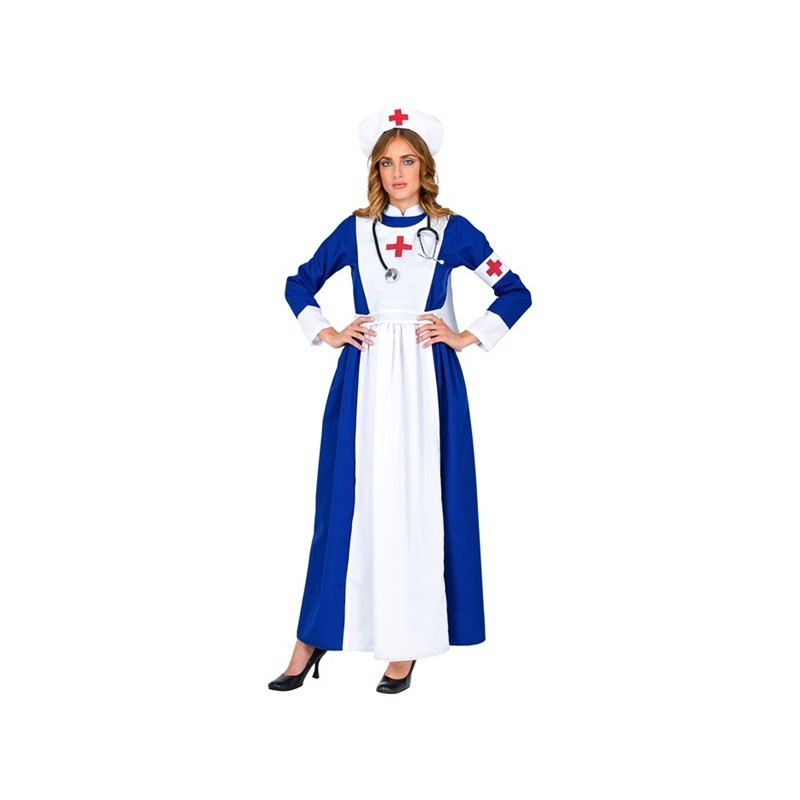 DEGUISEMENT INFIRMIERE 1900 VINTAGE OU RETRO TAILLE M ROBE + COIFFE + BRASSARD DEGUISEMENT INFIRMIERE 1900 VINTAGE OU RETRO TAILLE M ROBE + COIFFE + BRASSARD