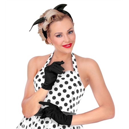 GANTS NOIRS COURTS CLASSIQUES