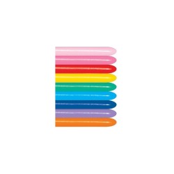 100 BALLONS A MODELER 260 MULTICOLORE