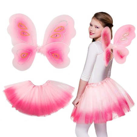 SET FEE ROSE (AILES ET TUTU)