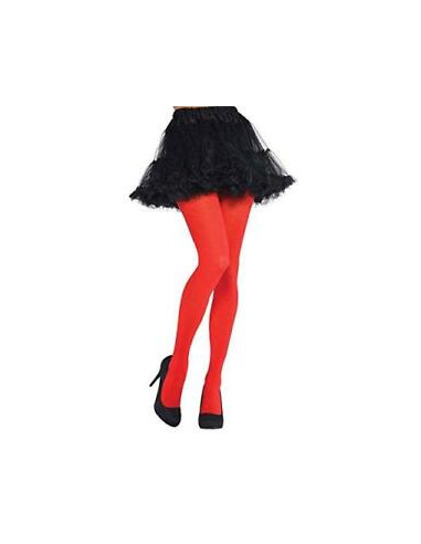 COLLANT ROUGE TAILLE STANDARD 