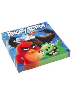 20 SERVIETTES  ANGRY BIRDS...