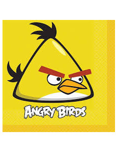 16 SERVIETTES ANGRY BIRDS