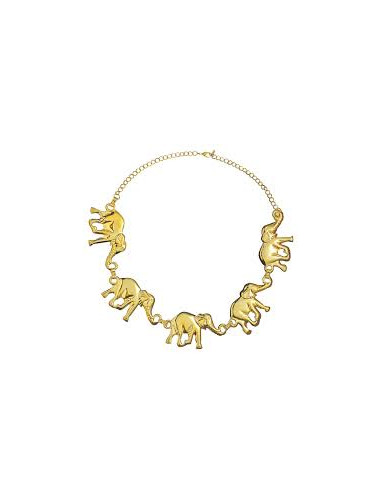 COLLIER ELEPHANT OR