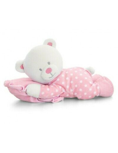 PELUCHE OURS BEBE COULEUR ROSE