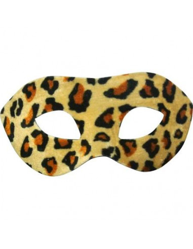 MASQUE LOUP VELOUR PANTHERE 