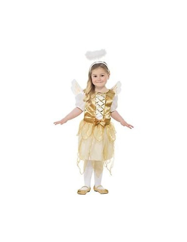 DEGUISEMENT ANGE FAIRY OR TAILLE 4/6 ANS
