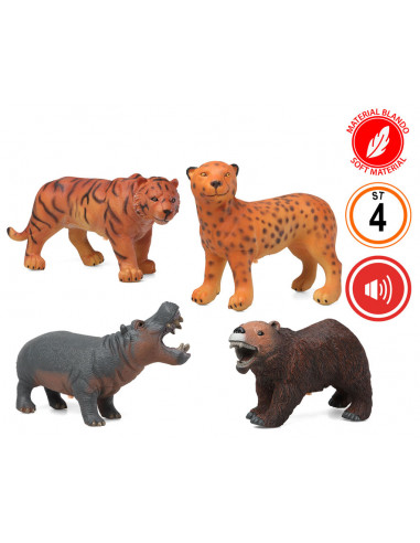 1 FIGURINE ANIMAUX SAUVAGE SONORE 26...