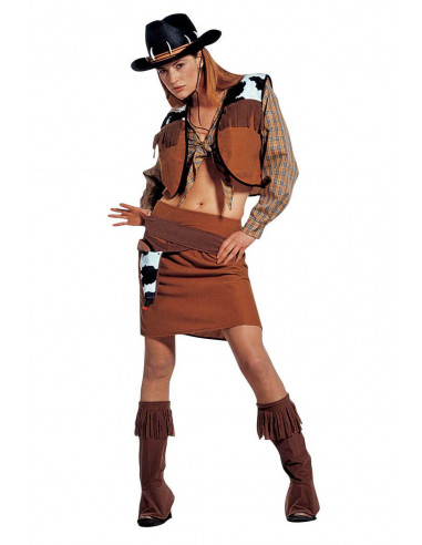 DEGUISEMENT COW GIRL TAILLE M JUPE...