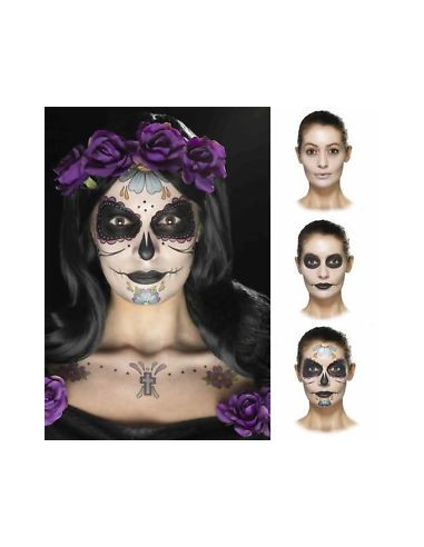 SET MAQUILLAGE DAY OF THE DEAD