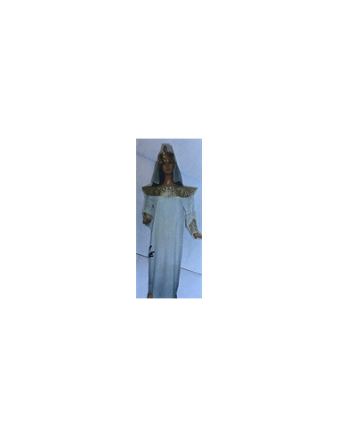 DEGUISEMENT CLEOPATRE OR/BLANC TAILLE M