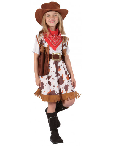 DEGUISEMENT COW GIRL TAILLE 5/6 ANS
