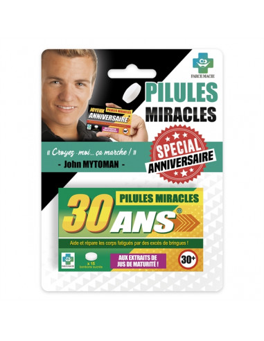 MEDICAMENTS PILULES MIRACLES 30 ANS