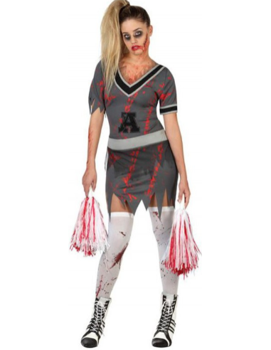 DEGUISEMENT POMPOM GIRL ZOMBIE TAILLE XL