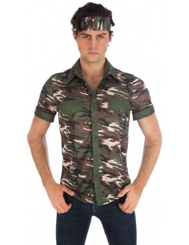 CHEMISE MILITAIRE TAILLE M