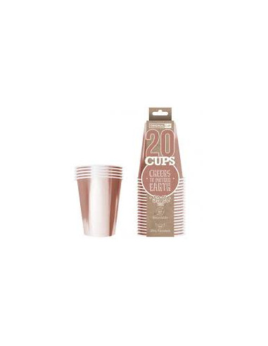 20 CUPS ROSE GOLD 53 CL