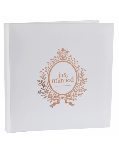 LIVRE D'OR CARRE JUST MARRIED BLANC...