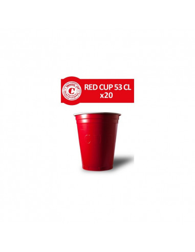 20 GOBELETS ORIGINAL RED CUP  53 CL...