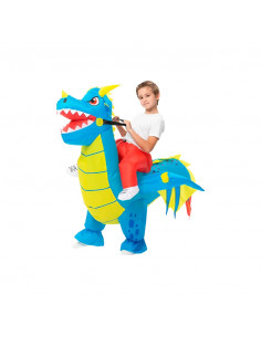 ▷ Déguisement Porte Moi Dinosaure Gonflable pour Enfant
