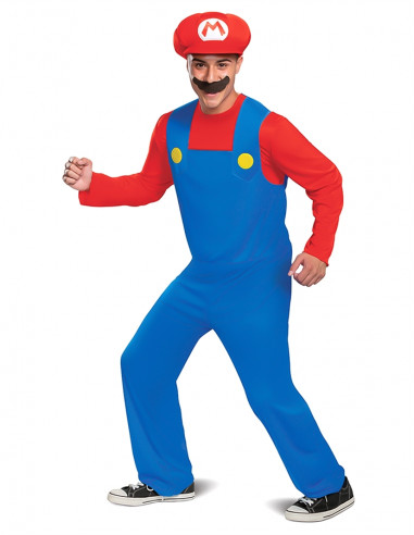 DEGUISEMENT MARIO ROUGE HOMME TAILLE...