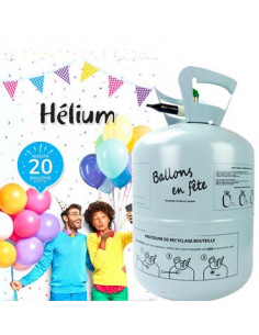 BOUTEILLE HELIUM 20 BALLONS...