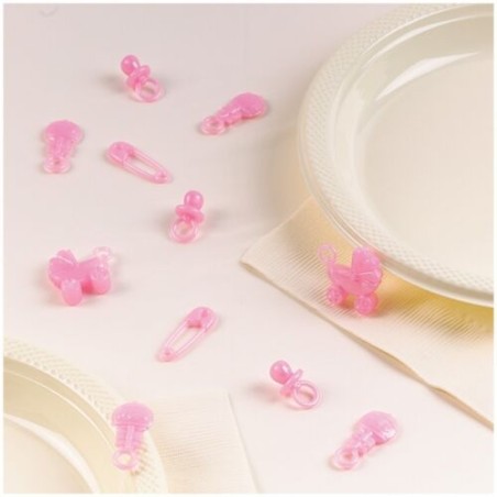CONFETTIS NAISSANCE FILLE 