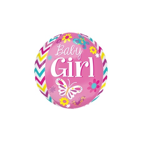 BALLON ORBZ BABY GIRL 38 X 40 CM
