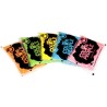 POUDRE HOLI FLUO COULEURS ASSORTIES SACHET 75 G