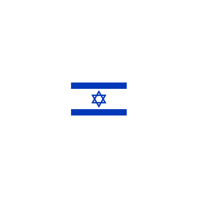 DRAPEAU ISRAEL EN TISSU 90 X 150 CM