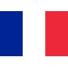 DRAPEAU FRANCE EN TISSUS 90 X 150 CM