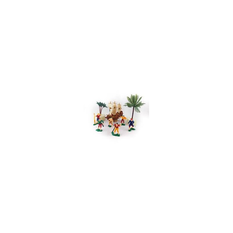 DECORATION GATEAU PIRATES+BATEAU DECORATION GATEAU PIRATES+BATEAU