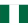 DRAPEAU NIGERIA EN TISSUS 60 X 90 CM