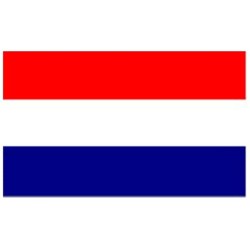 DRAPEAU  HOLLANDE OU PAYS BAS  EN TISSUS 60 X 90 CM