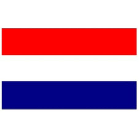 DRAPEAU  HOLLANDE OU PAYS BAS  EN TISSUS 60 X 90 CM