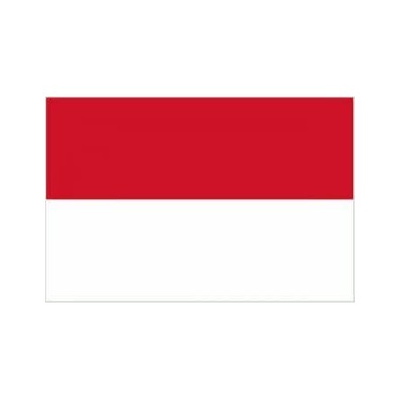 DRAPEAU MONACO EN TISSUS 60 X 90 CM