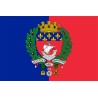 DRAPEAU PARIS EN TISSUS 60 X 90 CM