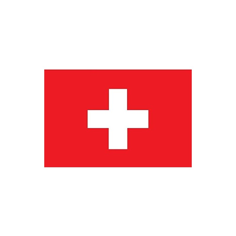 DRAPEAU SUISSE EN TISSU 90 X 150 CM DRAPEAU SUISSE EN TISSU 90 X 150 CM